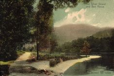 VINTAGE POSTCARD The Silver strand and Ben Come