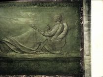 Monumento de Edimburgo de la POSTAL de la VENDIMIA