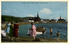 VINTAGE POSTCARD North Bay From Barrfields Largs
