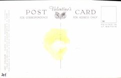 VINTAGE POSTCARD Log Striven from Canada Hill