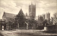 Catedral de Lincoln de la POSTAL de la VENDIMIA