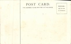 VINTAGE POSTCARD Invergarry Castle Gich Log