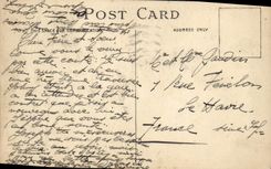 VINTAGE POSTCARD Lands End Longship S Lighthose Reef