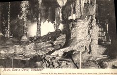 VINTAGE POSTCARD Cox S Undermines Cheddar