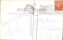 VINTAGE POSTCARD Waterfall and Pier Pavilion Southend One Sea