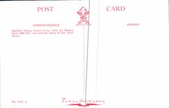 VINTAGE POSTCARD Hatfield House The South Face