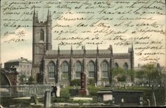 VINTAGE POSTCARD St Peter S Church Stroke one the Trent