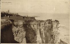 VINTAGE POSTCARD East Cliff Cromer