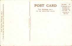 VINTAGE POSTCARD Fan in to Lochlomond At Balloch