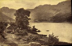 VINTAGE POSTCARD Trefriw Llyn Crafnant