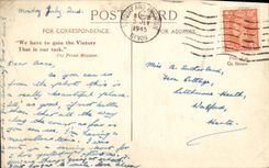 VINTAGE POSTCARD Babbacombe Slopes