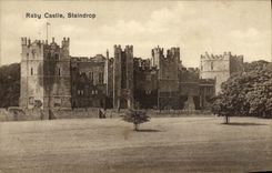 VINTAGE POSTCARD Raby Castle Staindrop