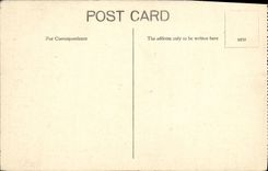 VINTAGE POSTCARD The Temple Church The Porch