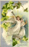 VINTAGE POSTCARD Happy Eastertide