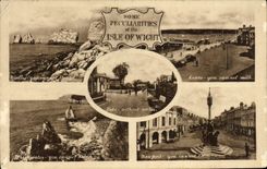 VINTAGE POSTCARD Peculiarities Nap off the Isle off Wight
