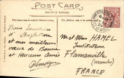 VINTAGE POSTCARD Peculiarities Nap off the Isle off Wight