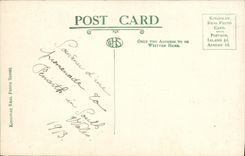 CPA The Dingle Bridge Penarth