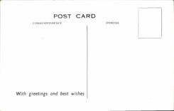 VINTAGE POSTCARD Hereford Cathedral Library