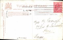 El registro Achray de la POSTAL de la VENDIMIA con Ben viene