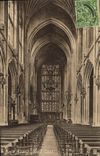 VINTAGE POSTCARD Bath Abbey Nave East