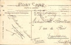 VINTAGE POSTCARD Bath Abbey Nave East