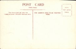 VINTAGE POSTCARD Wells Cathedral Nave East