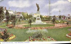 CPA Clacton on Sea The Memorial Garden