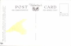 VINTAGE POSTCARD Kyles off Butts and Arran Hills