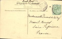 VINTAGE POSTCARD Exeter Cathedral Choir East