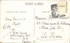 Cerradura de Boulters de la POSTAL de la VENDIMIA