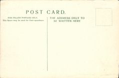 VINTAGE POSTCARD Viregina Ruins Toilets