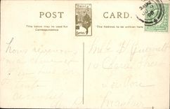 VINTAGE POSTCARD Lichfield Cathedral From SW