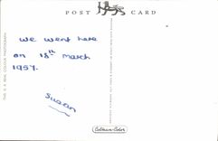 VINTAGE POSTCARD Glastonbury Abbey St Mary S Chapel