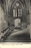 VINTAGE POSTCARD Wells Cathedral Steps to Chapter House