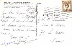 MODERN CARD Wellington Monument