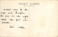 VINTAGE POSTCARD Dumfries from to rivet Nth