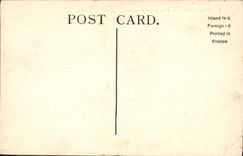 VINTAGE POSTCARD Folkestone View off Pier from Leas