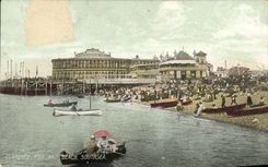 CPA Clarence Pier and Beach Southsea