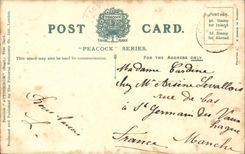 CPA Jersey La baie bonne nuit