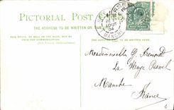 CPA Jersey La Corbiere Lighthouse