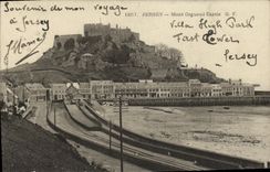 CPA Jersey Mont Orgueuil Castle