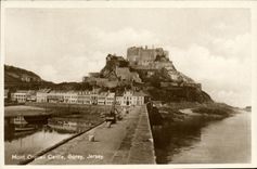 CPA Jersey Mont Orgueil Castle Gorey