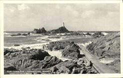 CPA Jersey The Corbiere Lighthouse Phare