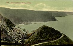 CPA Jersey The Coast at Devil s Hole