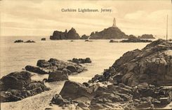 CPA Jersey Corbiere Lighthouse Phare