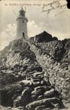 CPA Jersey Corbiere Lighthouse Phare