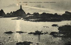 CPA Jersey Phare de la Corbiere