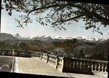 CPM Pau Vue de la Chaine des Pyrenees Depuis le Boulevard