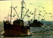CPM Retour au large Bateau de peche 