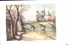 CPA Paris Pont de l ARcheveche Notre Dame
